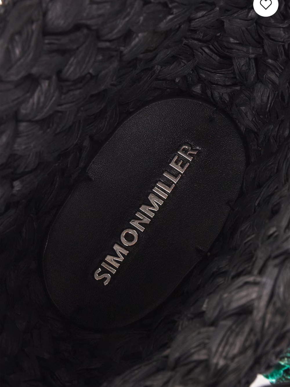 Simon Miller Mini Shelly Mercado
Tote Bag in Black - Picture 4 of 8